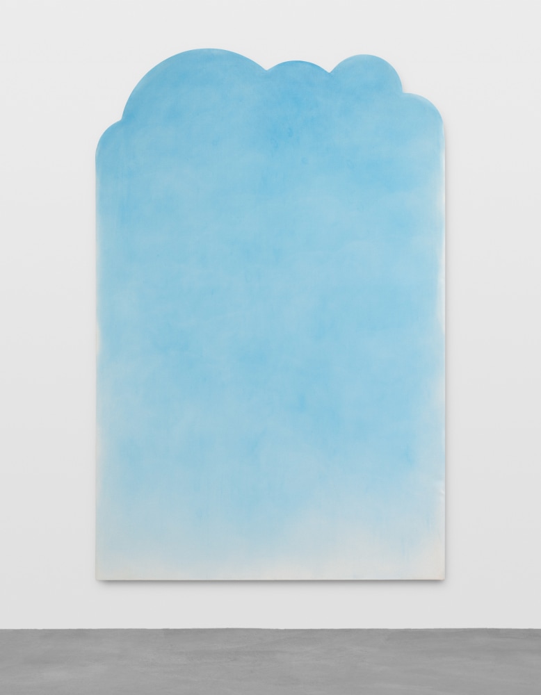 cloud painting by Ugo Rondinone