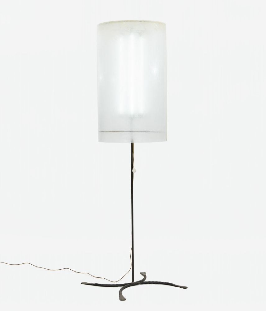 FRANZ WEST

Large lamp (Gro&amp;szlig;e Lampe)
2005/2024
Steel, acrylic, LEDs
Total dims. 282 x 88 x 83 cm / 111 x 34 5/8 x 32 5/8 in
Lampshade 125 x &amp;oslash; 73 cm / 49 1/4 x &amp;oslash; 28 3/4 in
WEST 60120