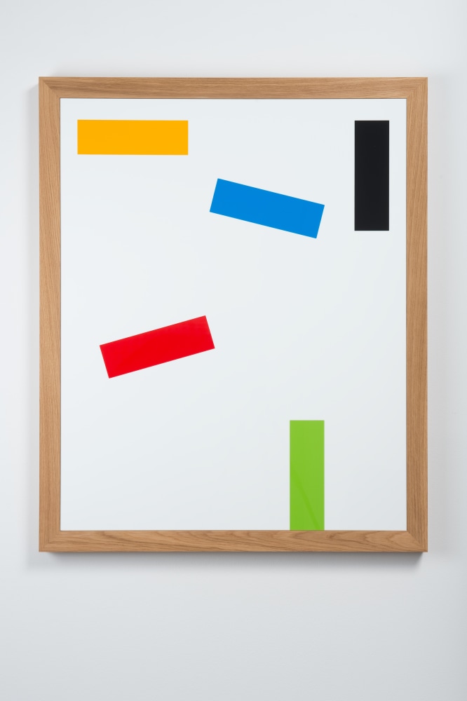 Acrylic glass piece by Gerwald Rockenschaub