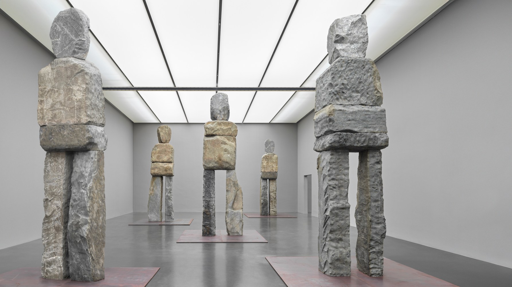 Installation view, Ugo Rondinone, Cry Me A River, Kunstmuseum Luzern, Lucerne, 2024