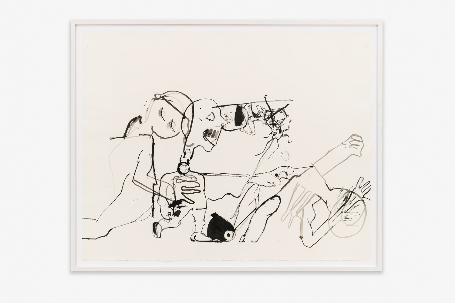 Untitled

2025

Ink on paper

Sheet 153 x 193 cm / 60 1/4 x 76 in

Frame 167 x 207.5 x 4.5 cm / 65 3/4 x 81 3/4 x 1 3/4 in

&amp;copy; Tobias Pils