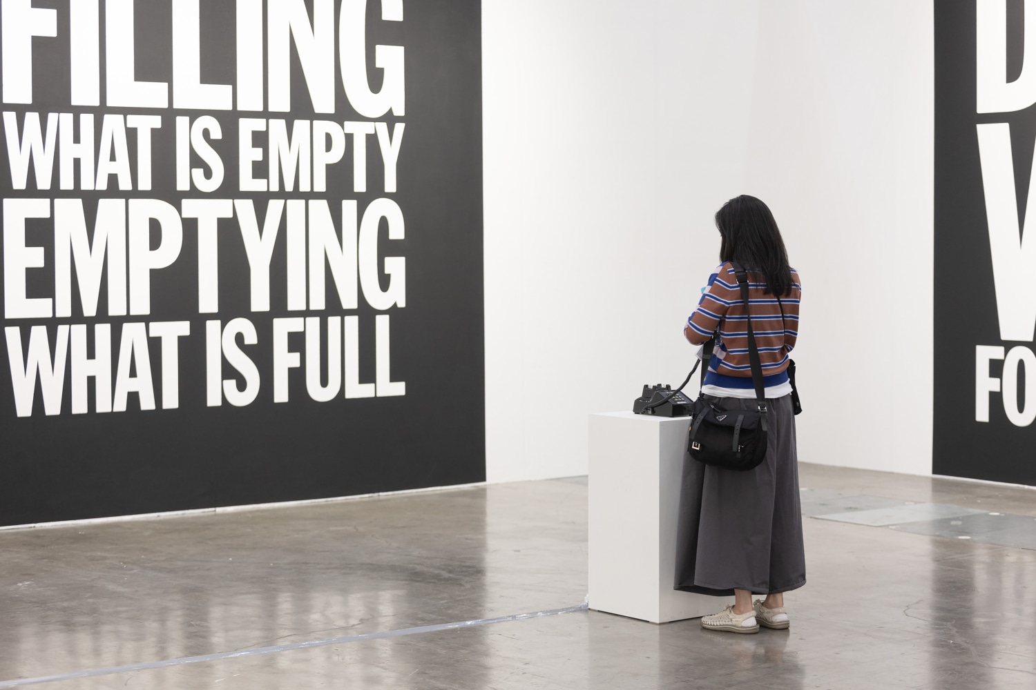 Installation view, John Giorno, Dial-A-Poem, Art Busan, Busan, 2024