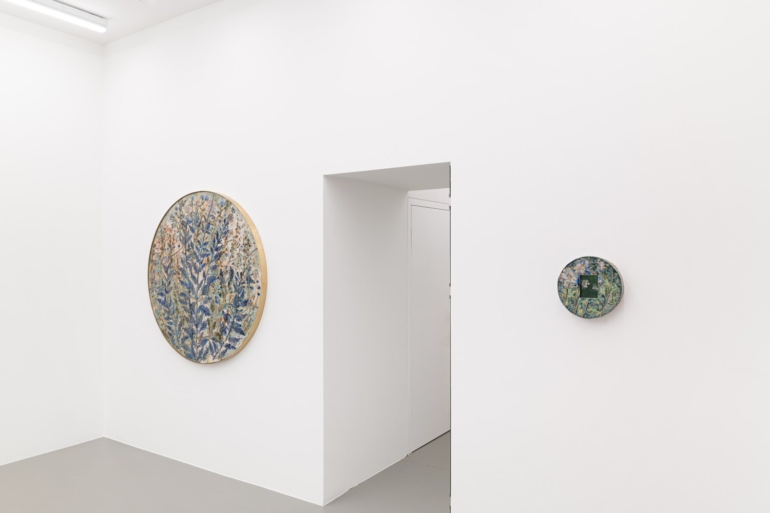 Installation view, Sam Falls, Vienna
