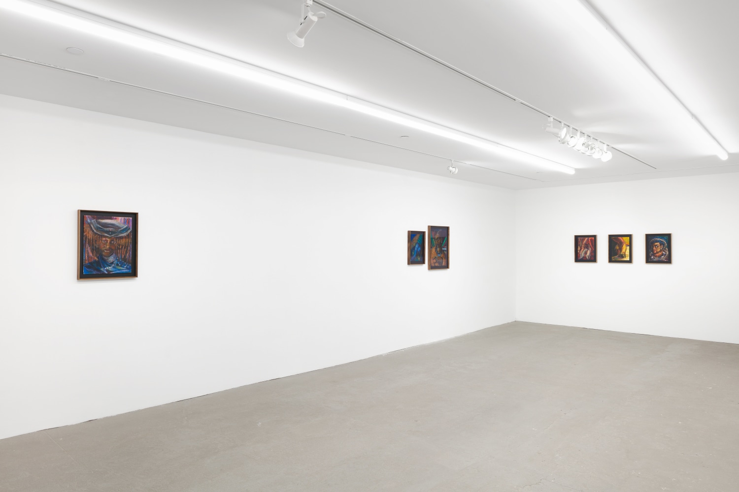 Installation view, Athi-Patra Ruga, Act One ...In Travesti ., Eva Presenhuber, New York, 2021