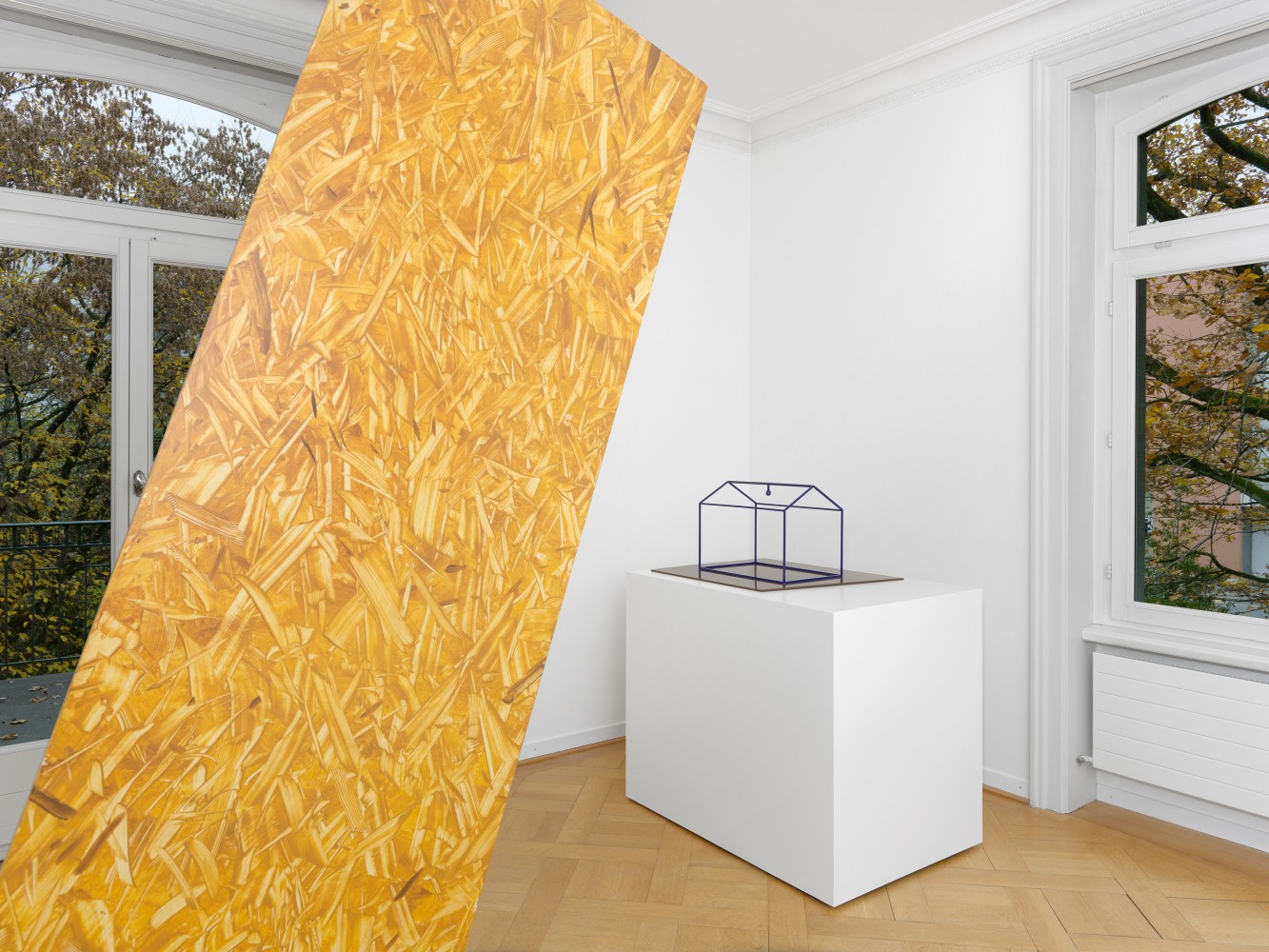 Installation view Valentin Carron