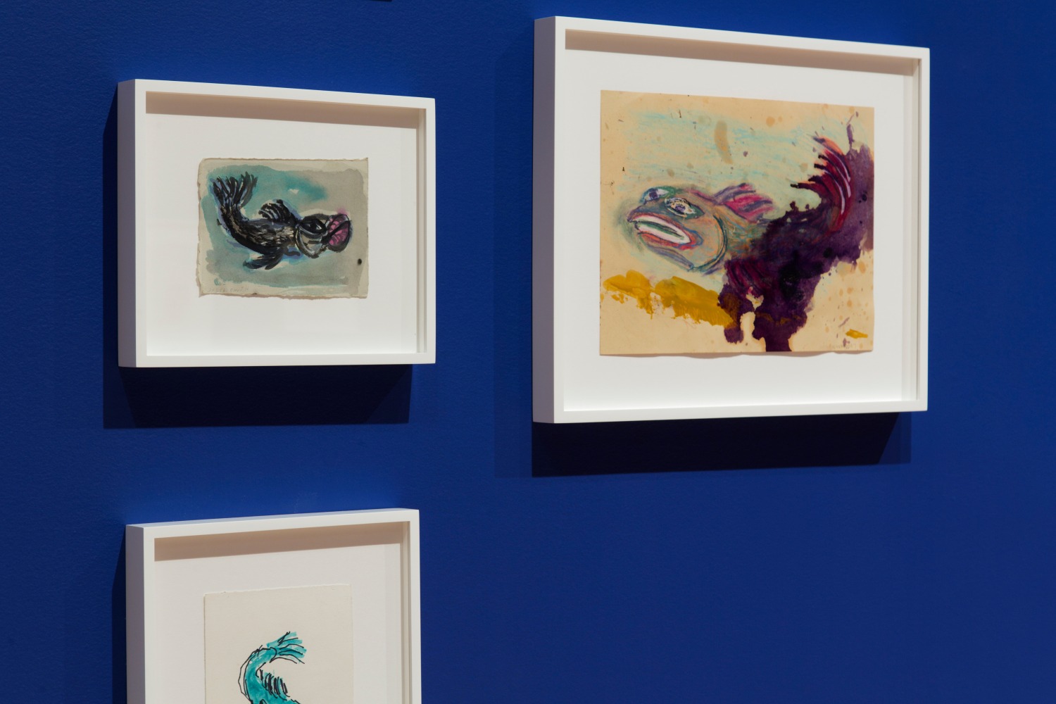 Installation view, Josh Smith, Life Drawing, The Drawing Center, New York, 2024