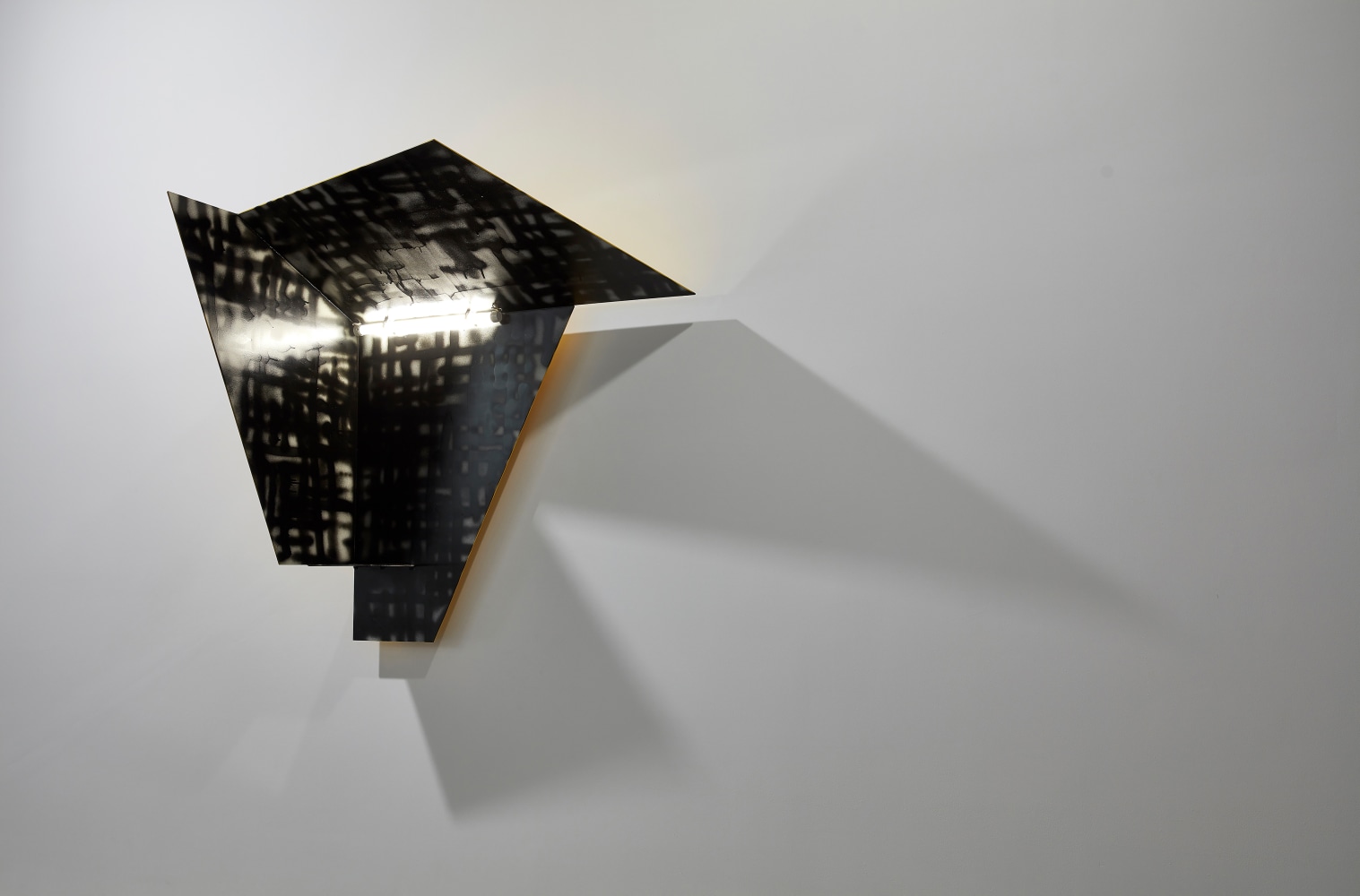 Installation view of sculptures by Martin Boyce