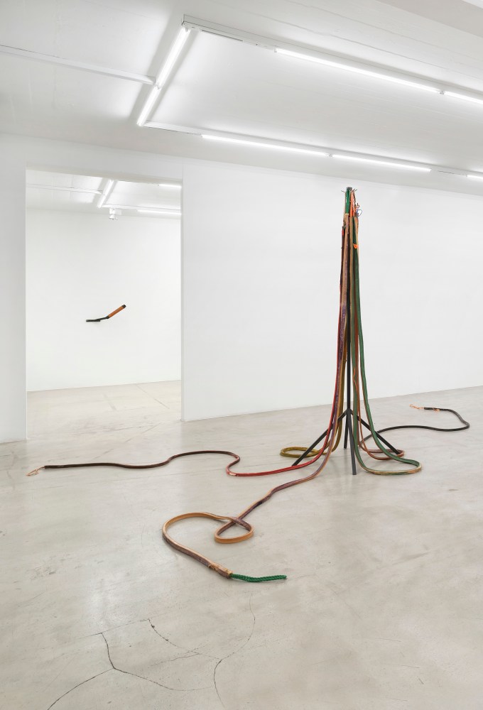 Liaisons

2021

Latex, rope, metal dimensions variable

278 x 500 x 500 cm / 109 1/2 x 196 7/8 x 196 7/8 in

&amp;copy; Liesl Raff
