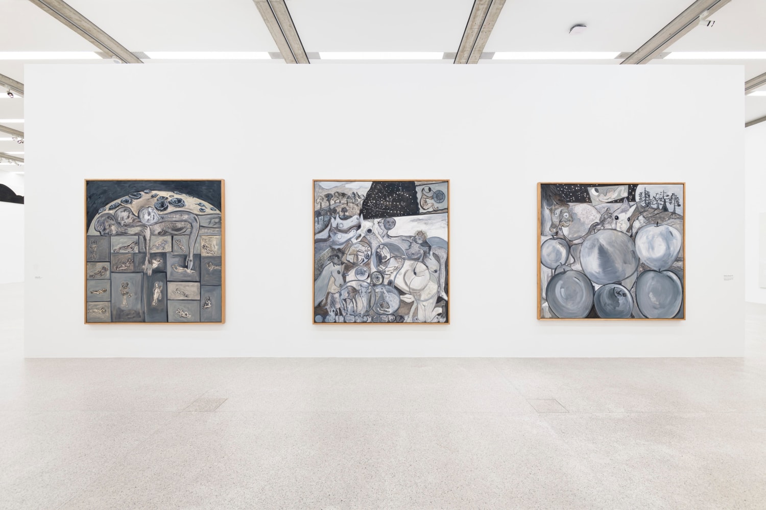 Installation view, Tobias Pils, Shh, mumok, Vienna, 2025