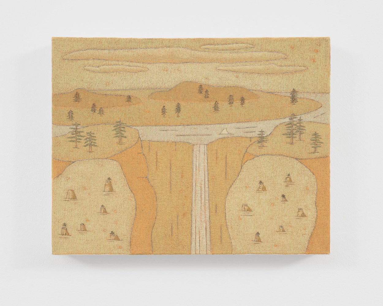 painting of a landscape by John Dilg