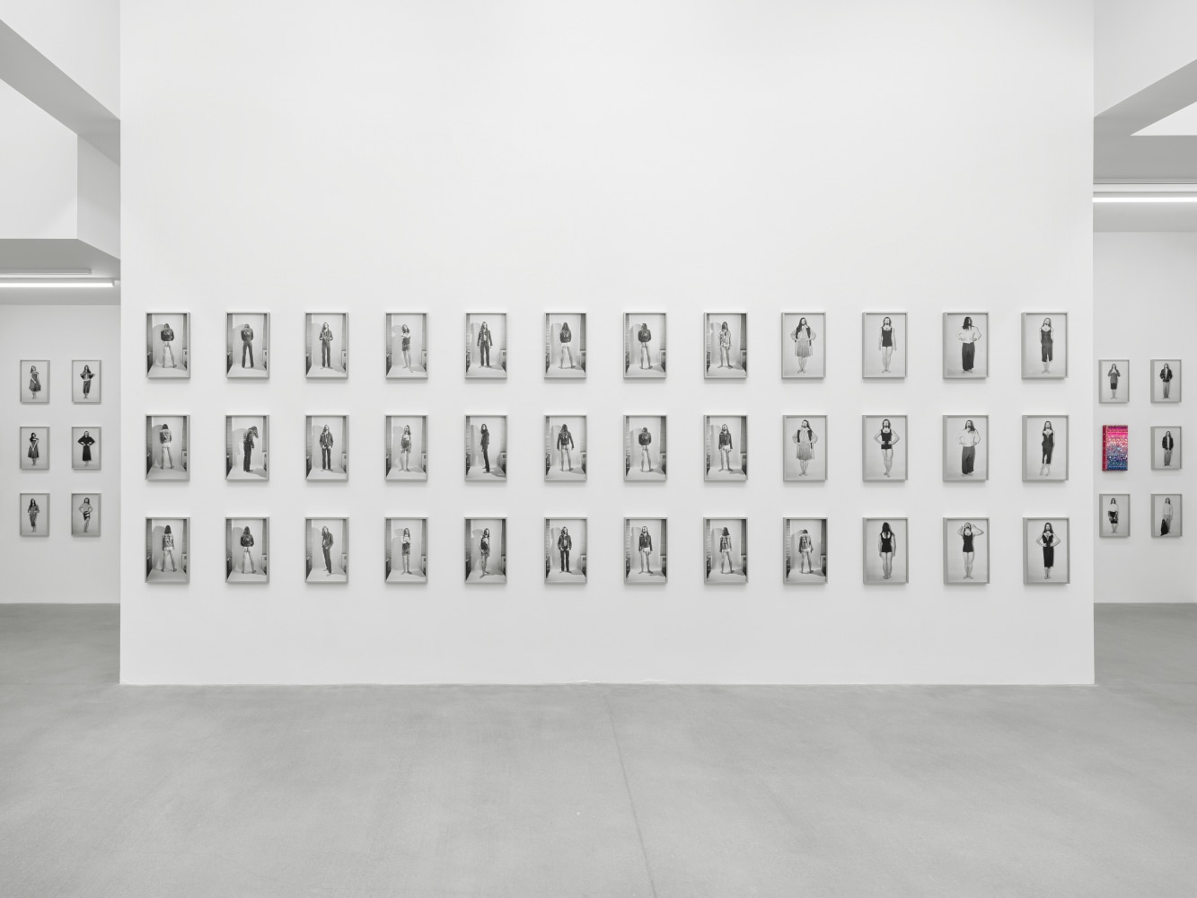 Installation view of works by Chuck Nanney and Joel Otterson