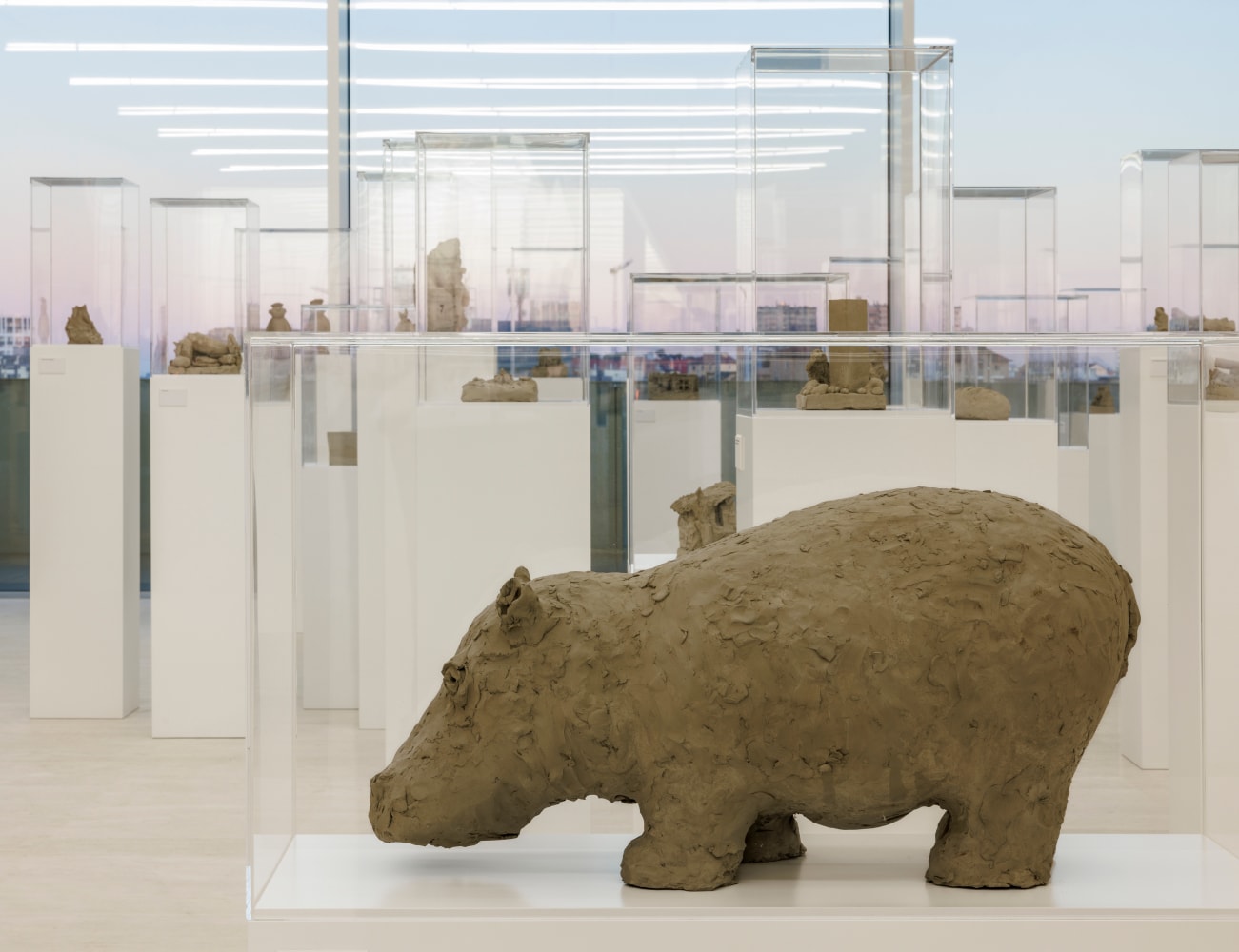 Installation view, Peter Fischli David Weiss, Suddenly This Overview, Fondazione Prada, Milan, 2023