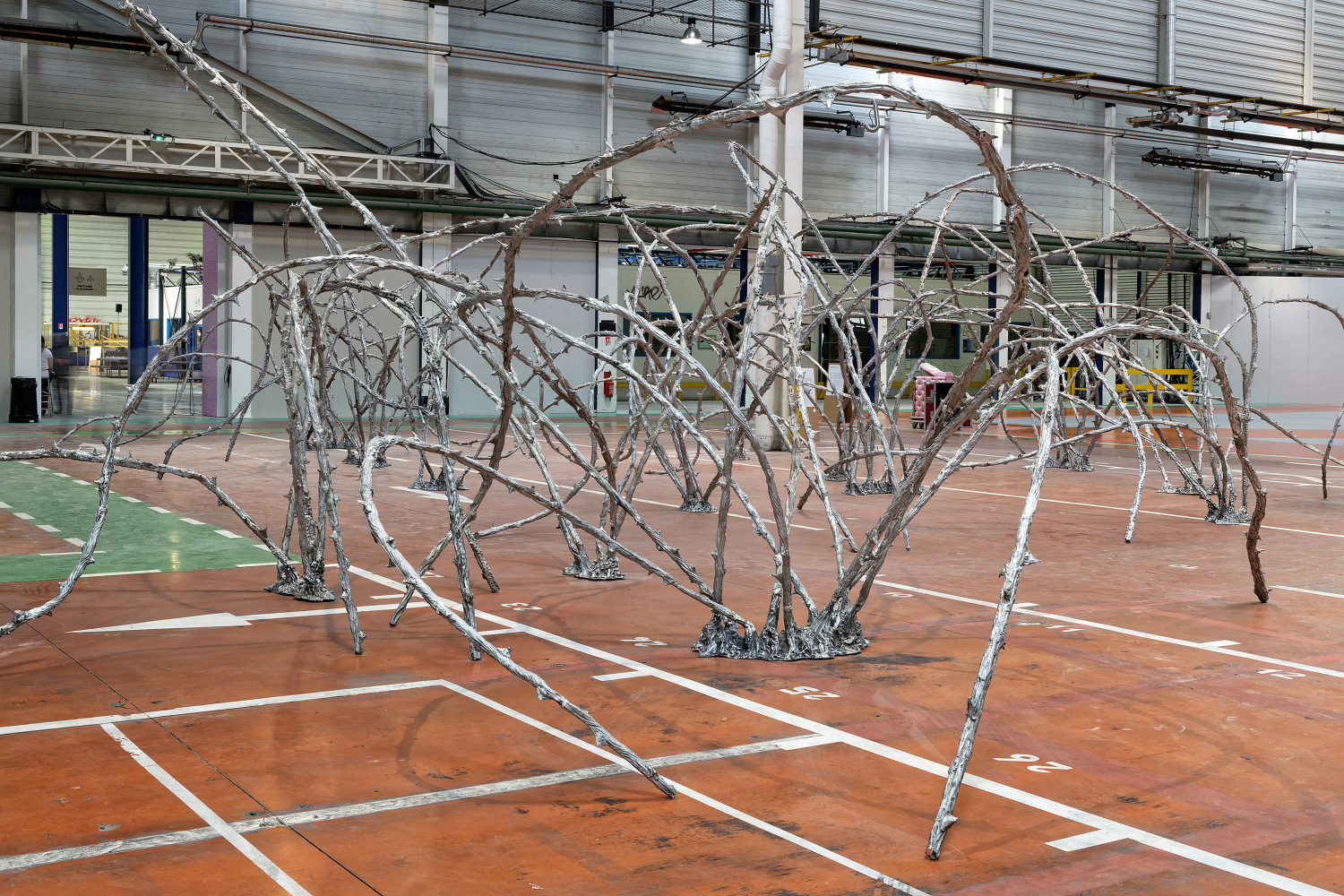 Installation view of sculptures by Jean-Marie Appriou