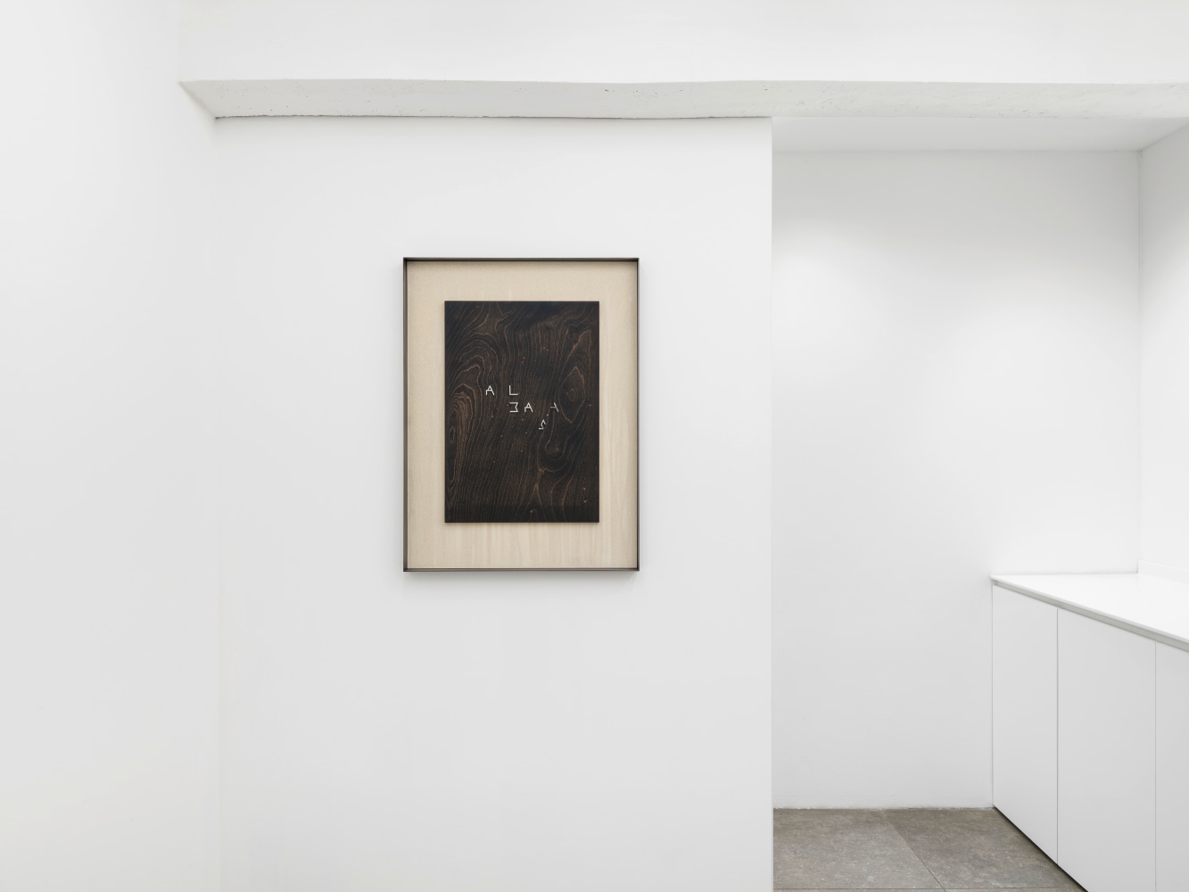 Installation view, Martin Boyce, Celestial Snowdrops, Galerie Eva Presenhuber x P21, Seoul, 2024