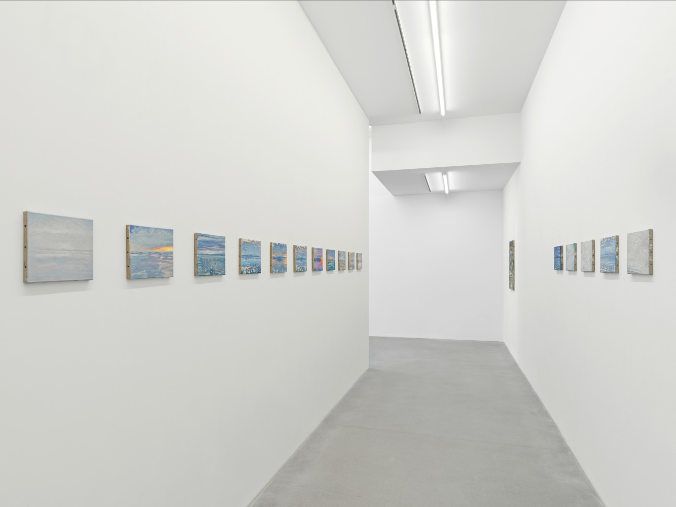Installation view, Jean-Fr&amp;eacute;d&amp;eacute;ric Schnyder, &amp;OElig;L AUF LEINWAND, Galerie Eva Presenhuber, Waldmannstrasse, Zurich, 2024