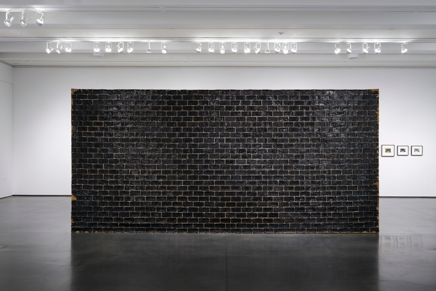 Installation view of works by various artists