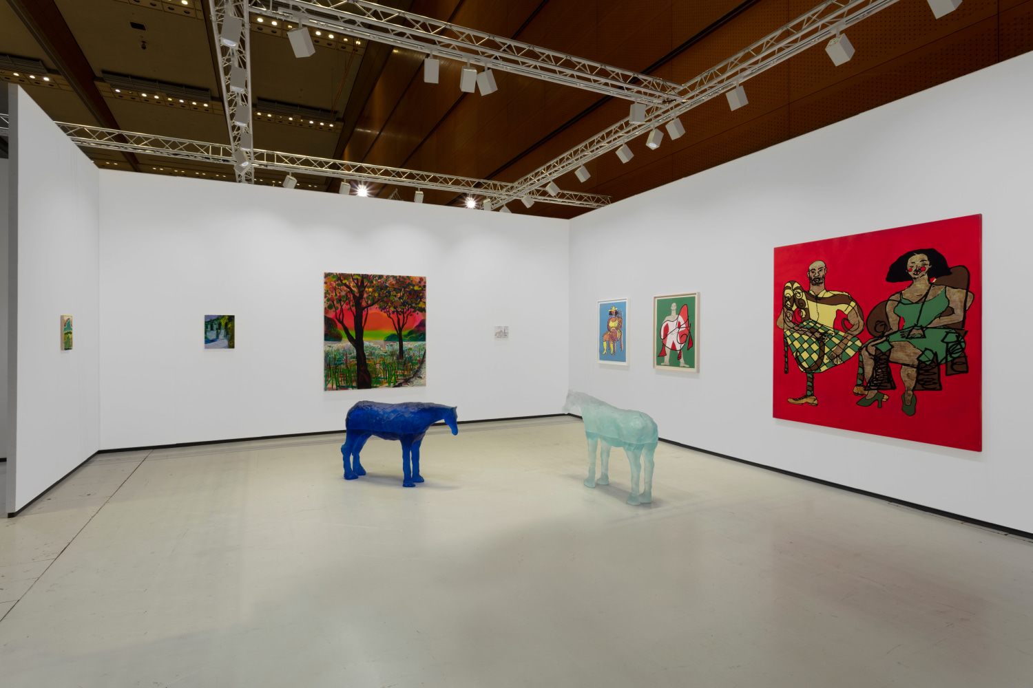 Installation view, Galerie Eva Presenhuber, Frieze, Seoul, 2023