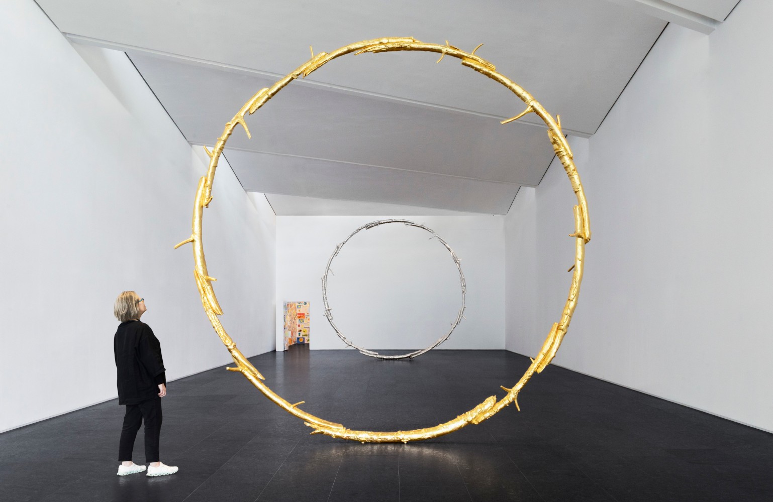 Installation view, Ugo Rondinone, long last happy, Arte Abierto, Mexico City, 2025