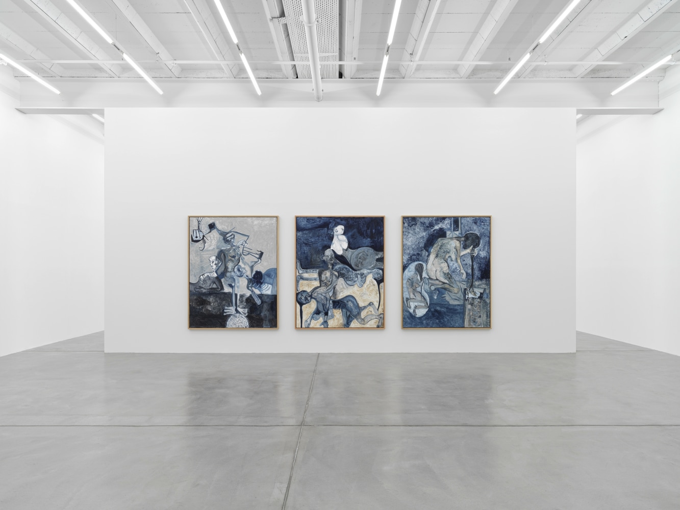 Installation view, Tobias Pils, Happy Days, Galerie Eva Presenhuber, Maag Areal, Zurich, 2024