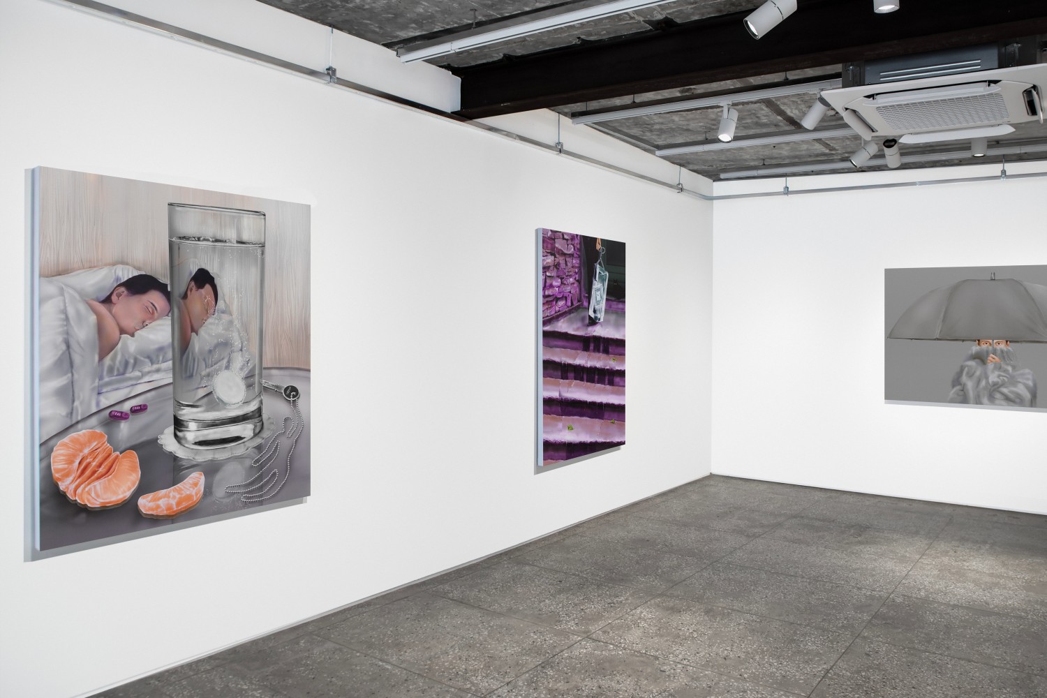 Installation view, Louisa Gagliardi, Hard Feelings, Galerie Eva Presenhuber x Taxa, Seoul, 2024