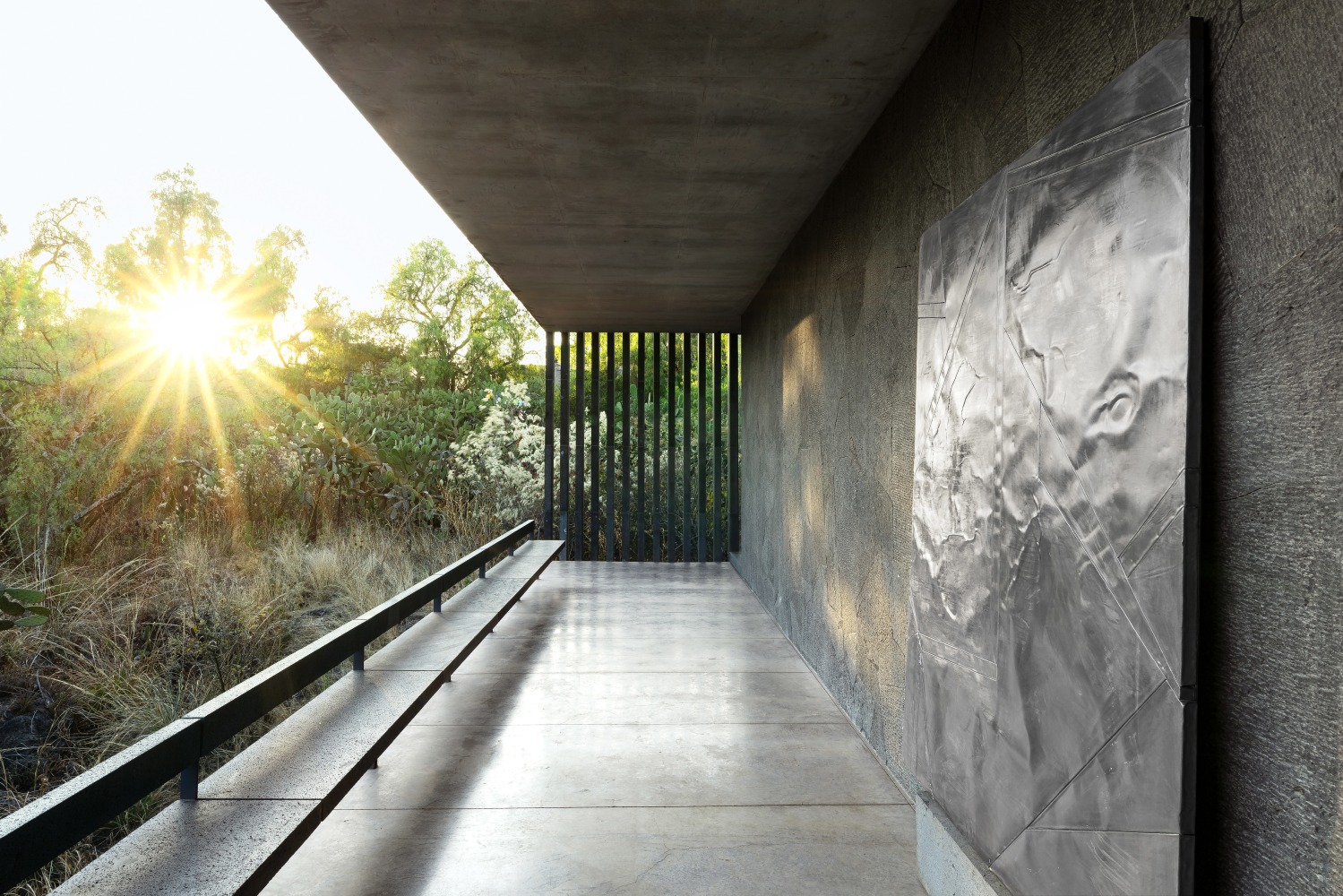 Installation view, Wyatt Kahn, Fantasmas, Museo Anahuacalli, Mexico City, 2024