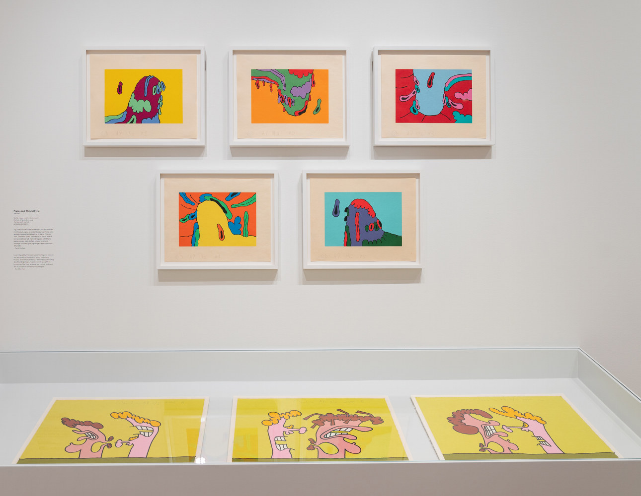 installation view Carroll Dunham Nasjonalmuseet Oslo