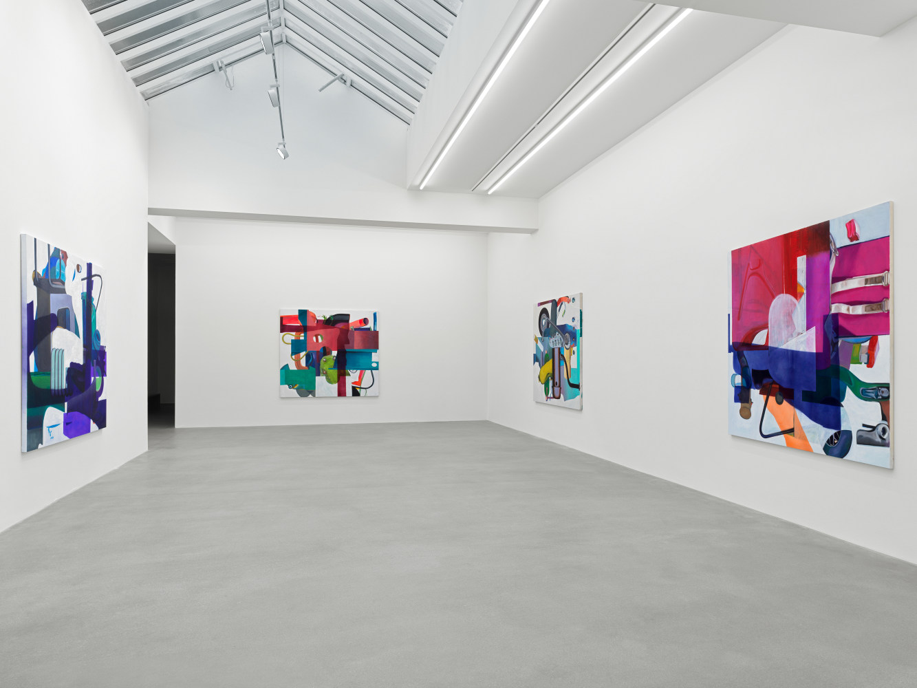 Installation view Alex Hubbard