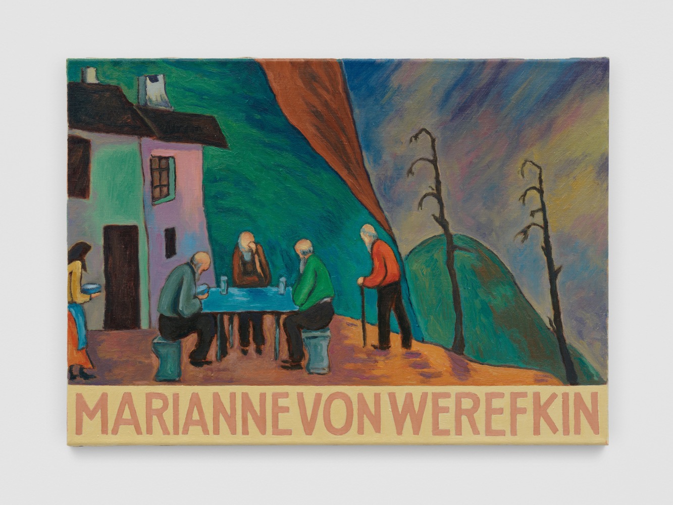 JEAN-FR&amp;Eacute;D&amp;Eacute;RIC SCHNYDER
1425 Marianne von Werefkin
2020
Oil on canvas
30 x 42 cm / 11 3/4 x 16 1/2 in
SCHNY50041