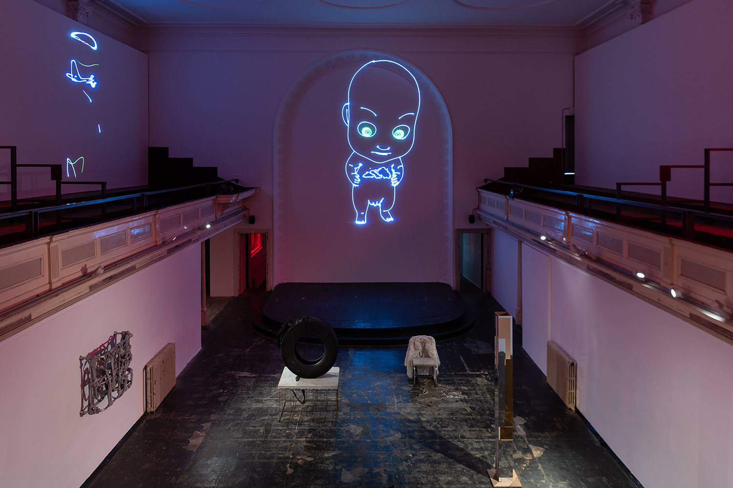 Installation view, All Crescendo, No Neward,&amp;nbsp;Zabludowicz Collection, London, 2023