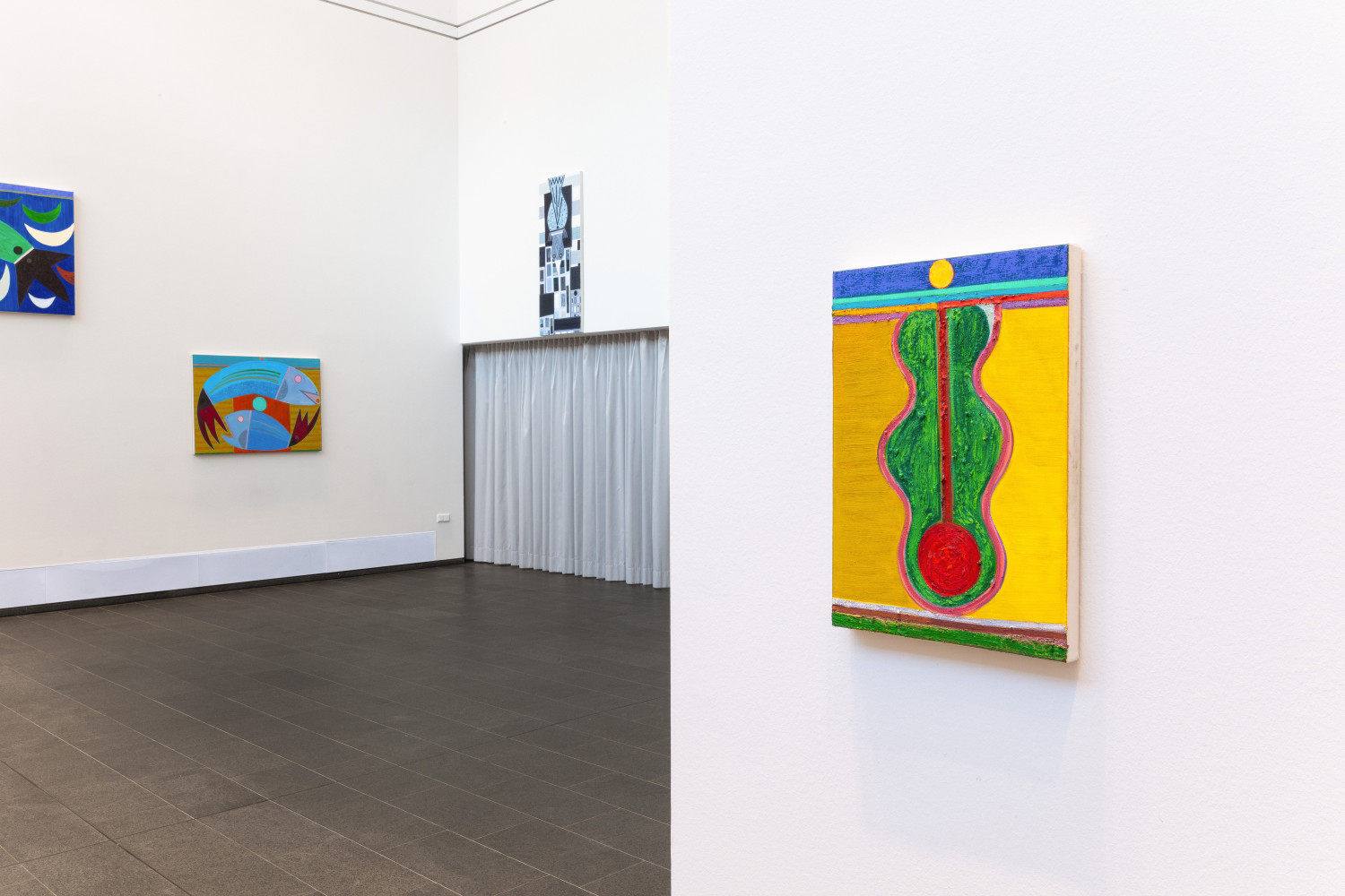 Installation view, Austin Eddy, Sea Song, Kunsthalle Emden, Emden, 2025