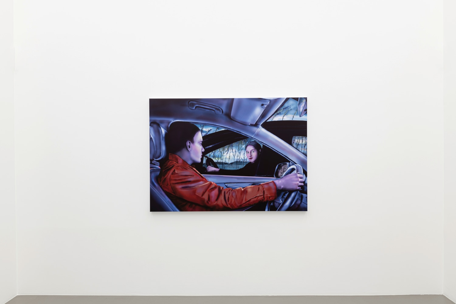 Installation view, Louisa Gagliardi, Whereabouts, Galerie Eva Presenhuber, Vienna, 2024