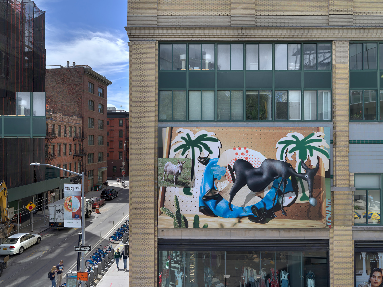 Installation view of Works by Lucas Blalock