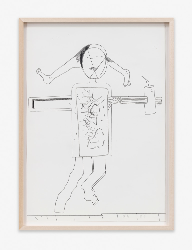 Untitled

2025

Pencil on paper

Sheet 42 x 30 cm / 16 1/2 x 11 3/4 in

Frame 45.5 x 33 x 3.5 cm / 17 7/8 x 13 x 1 3/8 in

&amp;copy; Tobias Pils