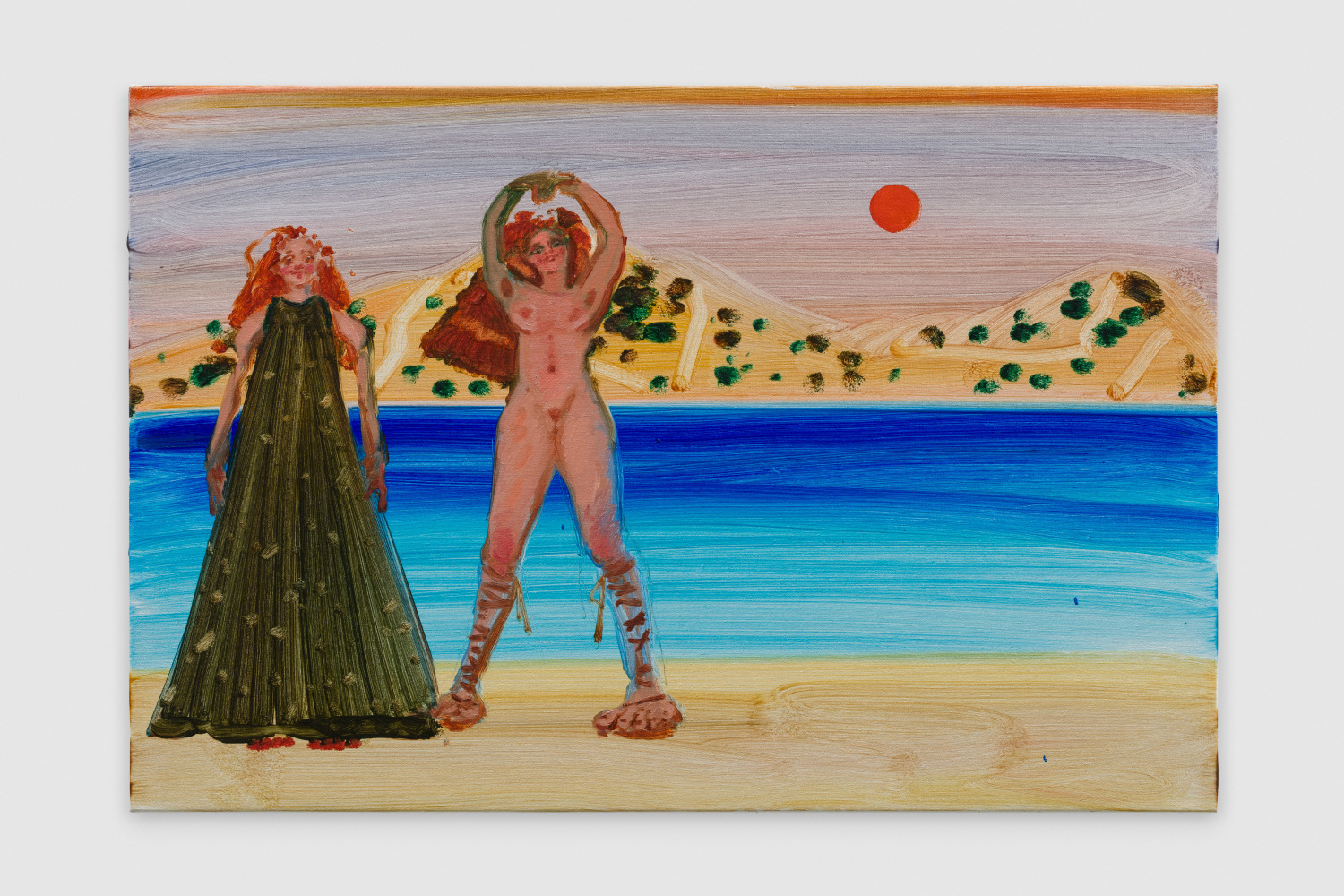 Cycladesque

2023

Oil on linen

60 x 90 cm / 23 5/8 x 35 3/8 in

&amp;copy; Sofia Mitsola