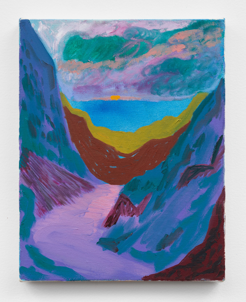 Painting by Shara Hughes