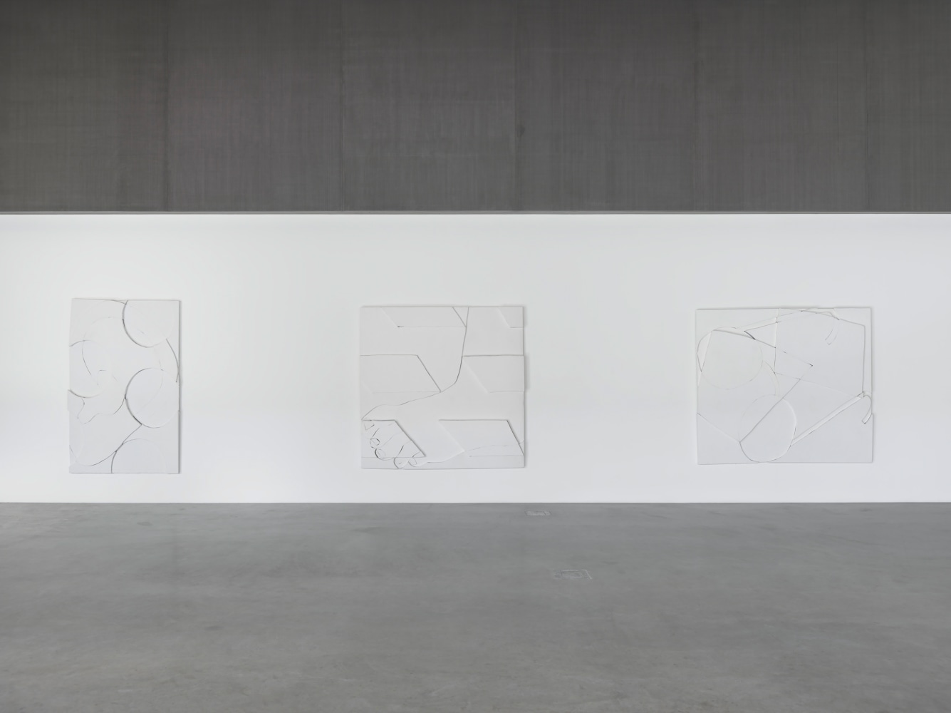 Installation view of works by Wyatt Kahn