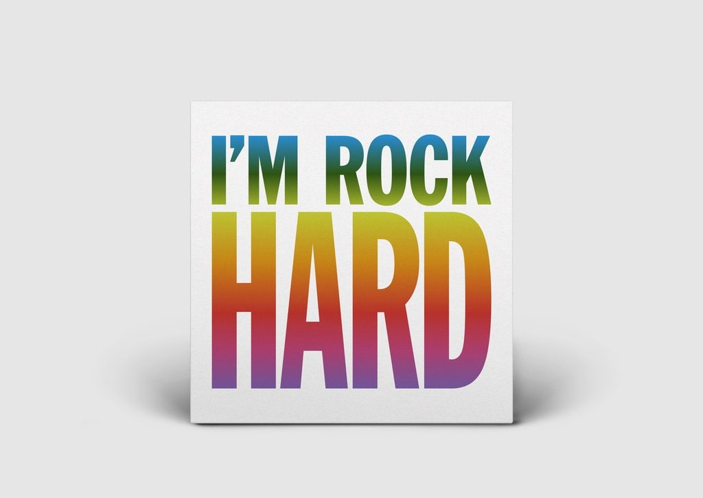 I&amp;#39;M ROCK HARD

2017

LP Cover, 2 long playing records

&amp;copy; Giorno Poetry Systems