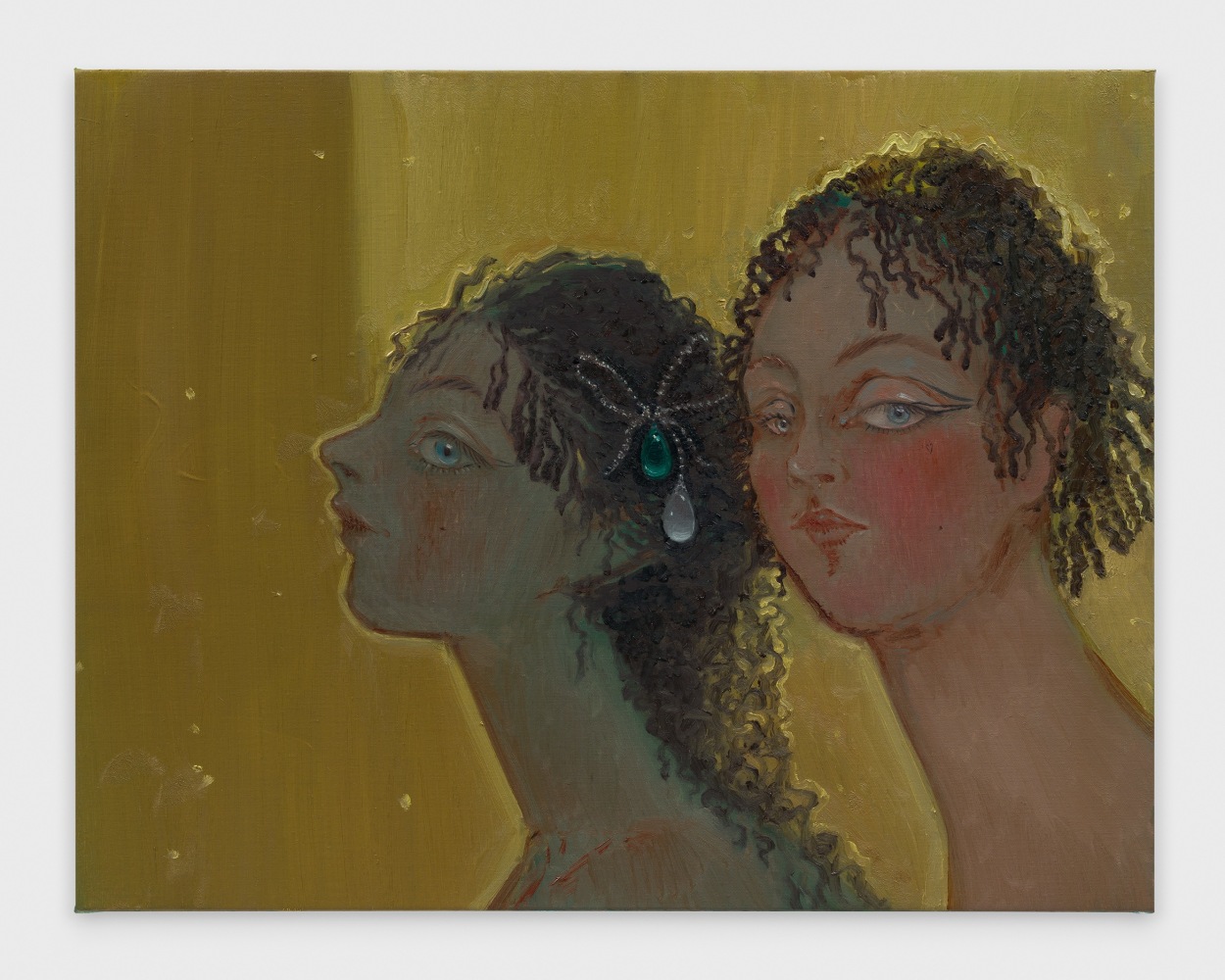 Golden Girls

2024

Oil on linen

70 x 90 cm / 27 1/2 x 35 3/8 in

&amp;copy; Sofia Mitsola