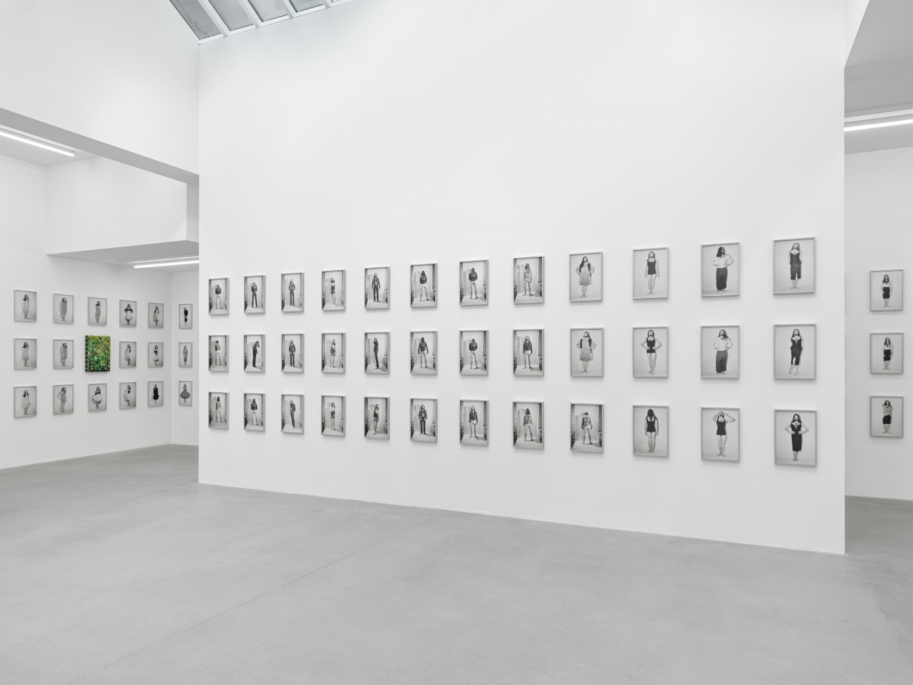 Installation view of works by Chuck Nanney and Joel Otterson