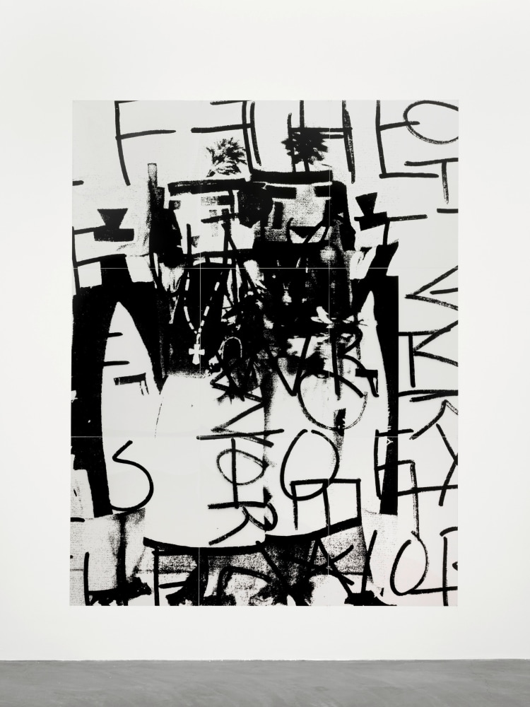 Dada Dancers

2016

Silkscreen ink on mylar

9 parts 9 Sheets

each 96.5 x 76.5 cm / 38 x 30 1/8 in

Total dimensions 290 x 222 cm / 114 1/8 x 87 3/8 in

&amp;copy; Adam Pendleton