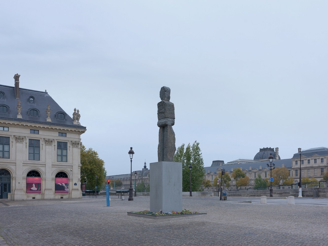 Installation view, Ugo Rondinone, the innocent, Art Basel Paris Public Program, Parvis de l&amp;#39;Institut de France, Paris, 2025