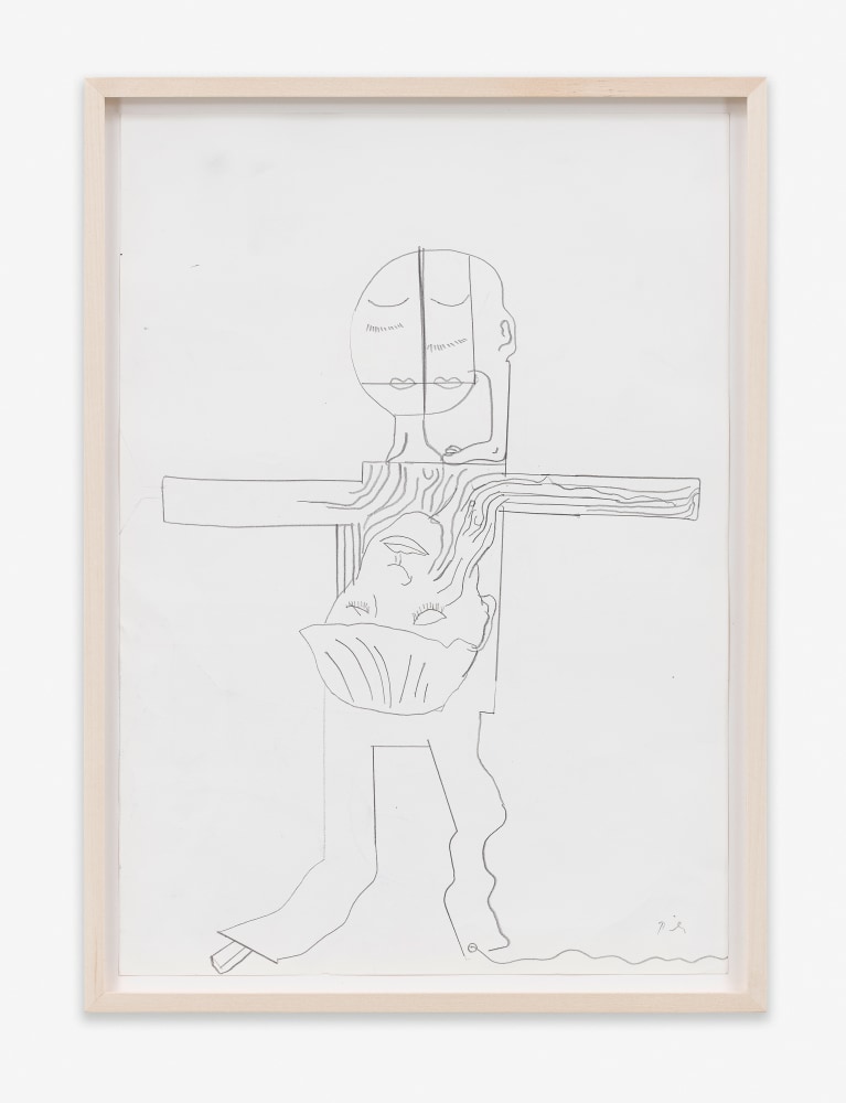 Untitled

2025

Pencil on paper

Sheet 42 x 30 cm / 16 1/2 x 11 3/4 in

Frame 45.5 x 33 x 3.5 cm / 17 7/8 x 13 x 1 3/8 in

&amp;copy; Tobias Pils