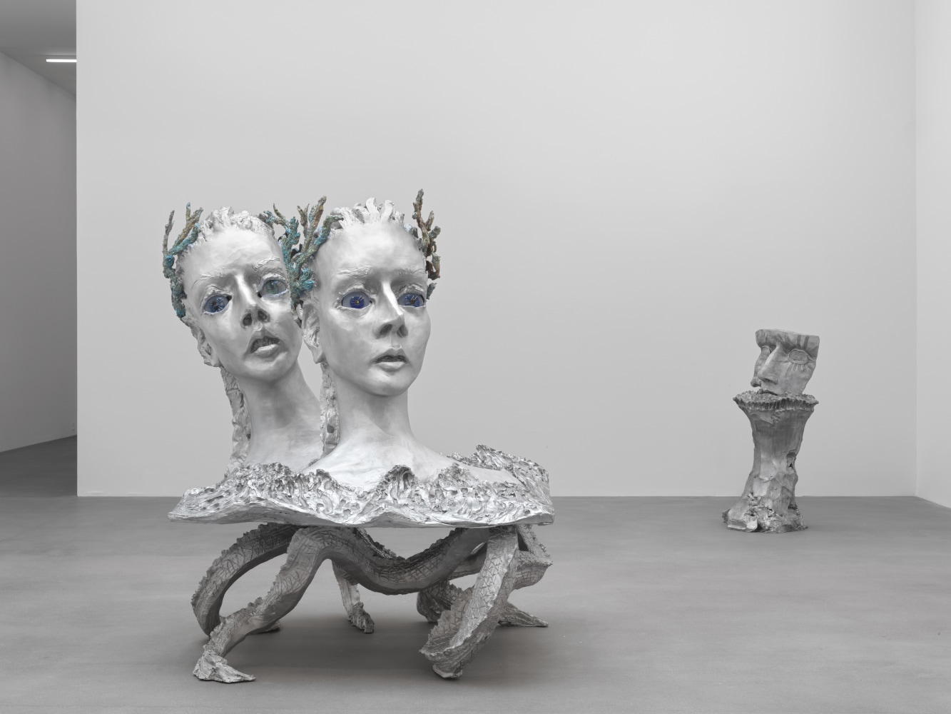 Installation view of Jean-Marie Appriou sculpture exhibition