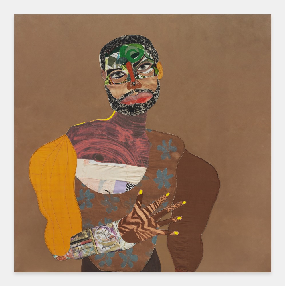 The Covetor

2025

Acrylic paint, oil paint, oil pastel, fabric, organza, painted canvas on canvas

244 x 244 x 4 cm / 96 x 96 x 1 1/2 in&amp;nbsp;

&amp;copy; Tschabalala Self