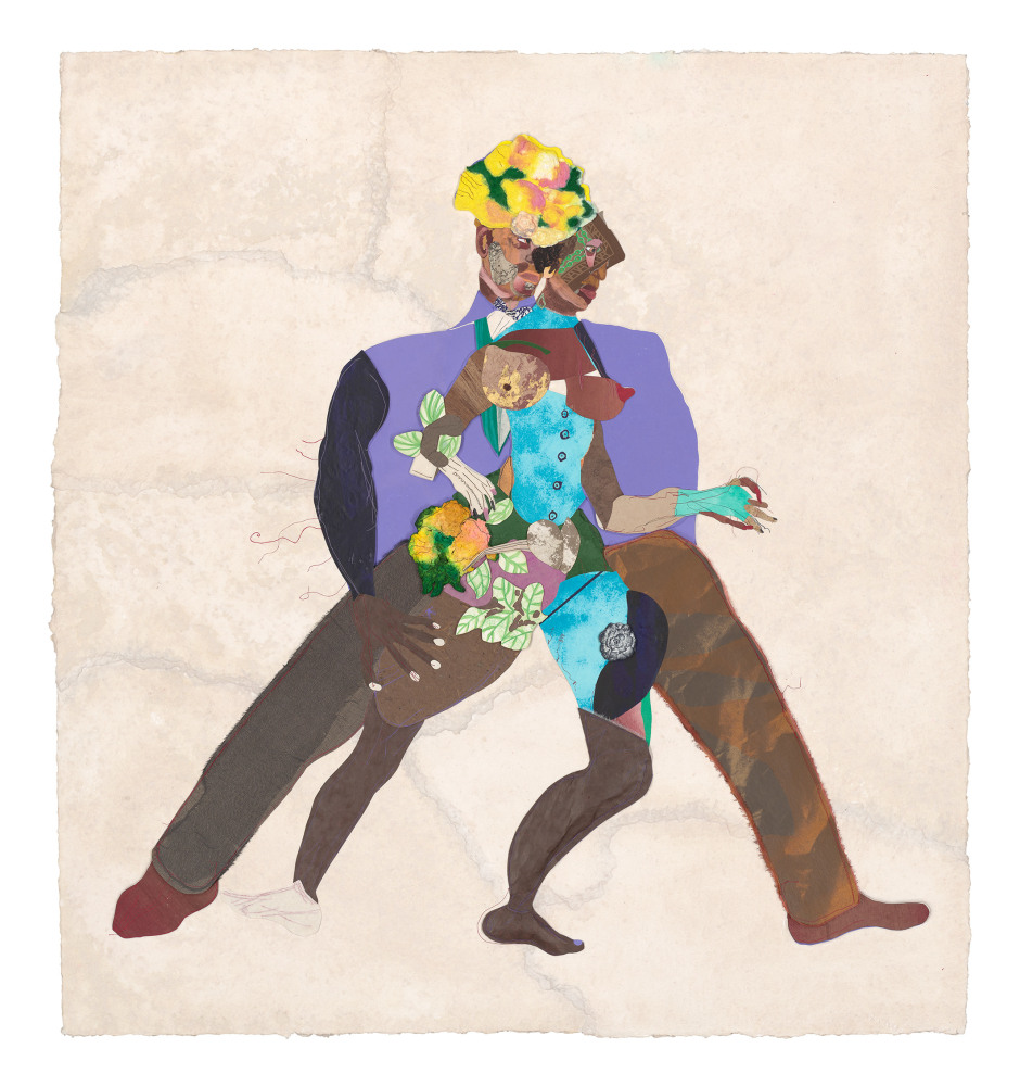 TSCHABALALA SELF
Mista &amp;amp; Mis&amp;lsquo;ess
2021
Multi media collage
Varied edition of 33
129.5 x 127 cm / 51 x 50 in
SELF 48511