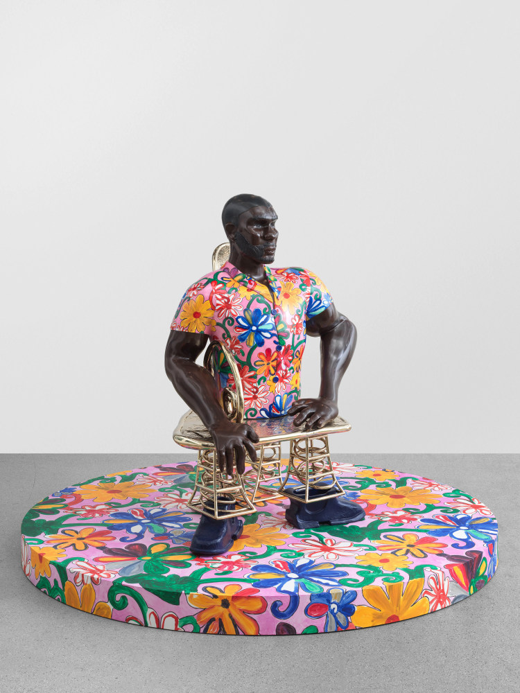 Seated Man 2

2025

Bronze with patina and oxides with wax coating

Ed. 2/3 + 2 AP

156 x 124 x 93 cm / 61 3/8 x 48 7/8 x 36 5/8 in&amp;nbsp;

&amp;copy; Tschabalala Self