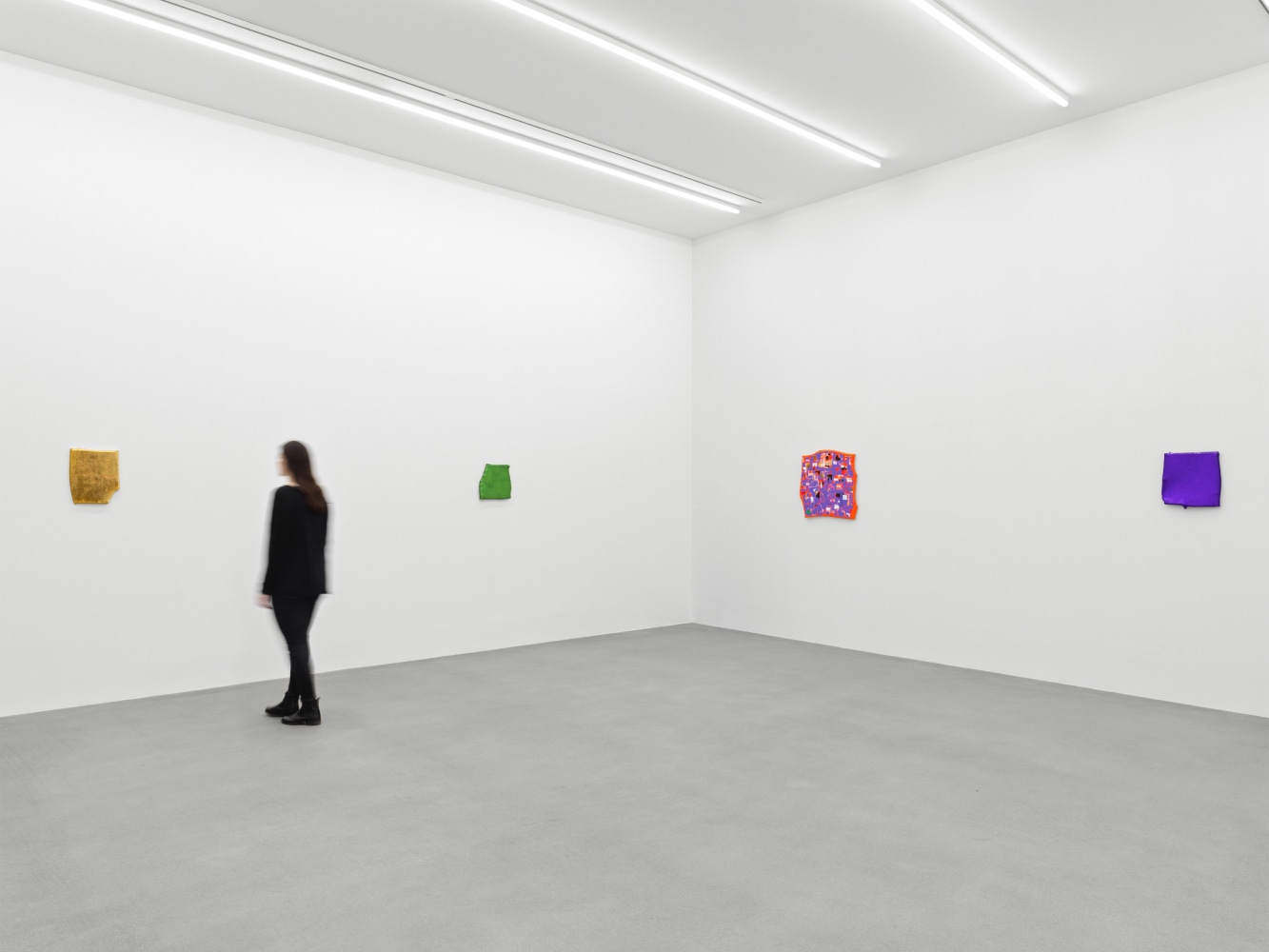 Installation view of works by Chuck Nanney and Joel Otterson