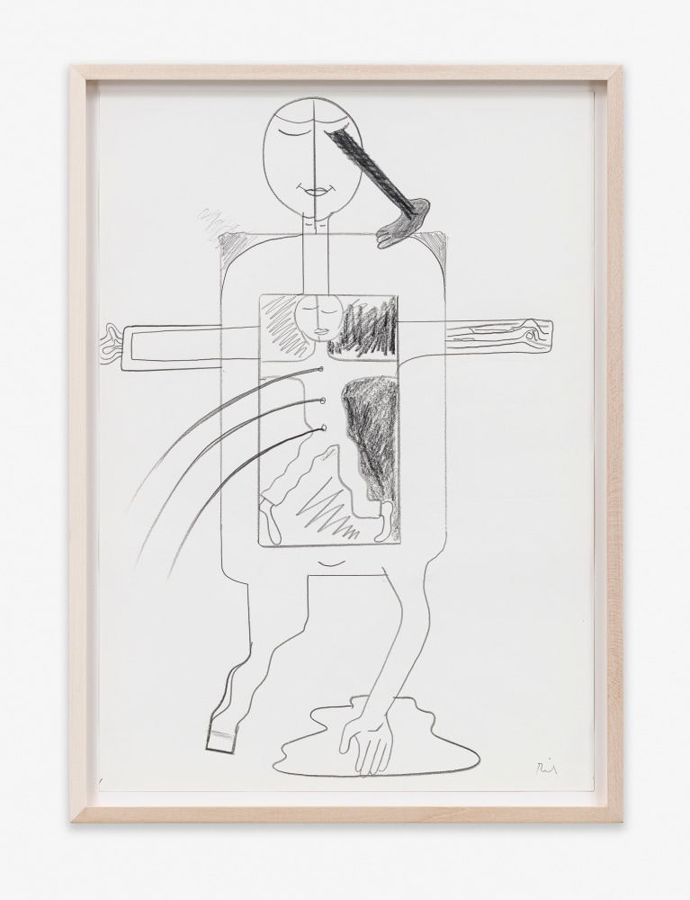 Untitled

2025

Pencil on paper

Sheet 42 x 30 cm / 16 1/2 x 11 3/4 in

Frame 45.5 x 33 x 3.5 cm / 17 7/8 x 13 x 1 3/8 in

&amp;copy; Tobias Pils