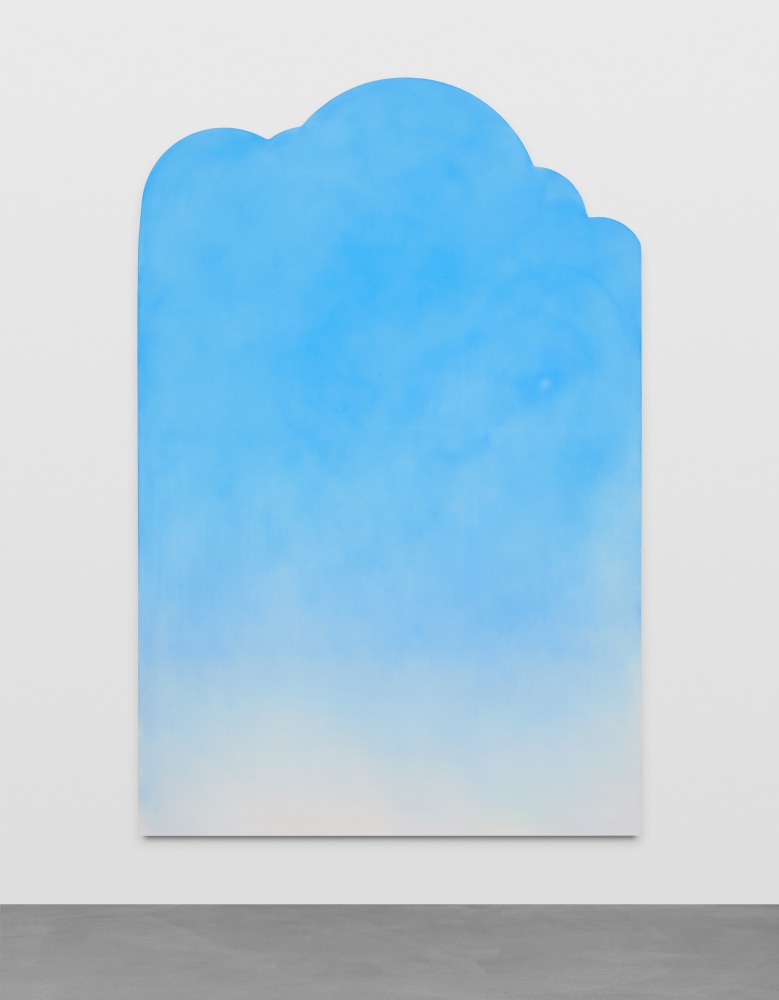 cloud painting by Ugo Rondinone