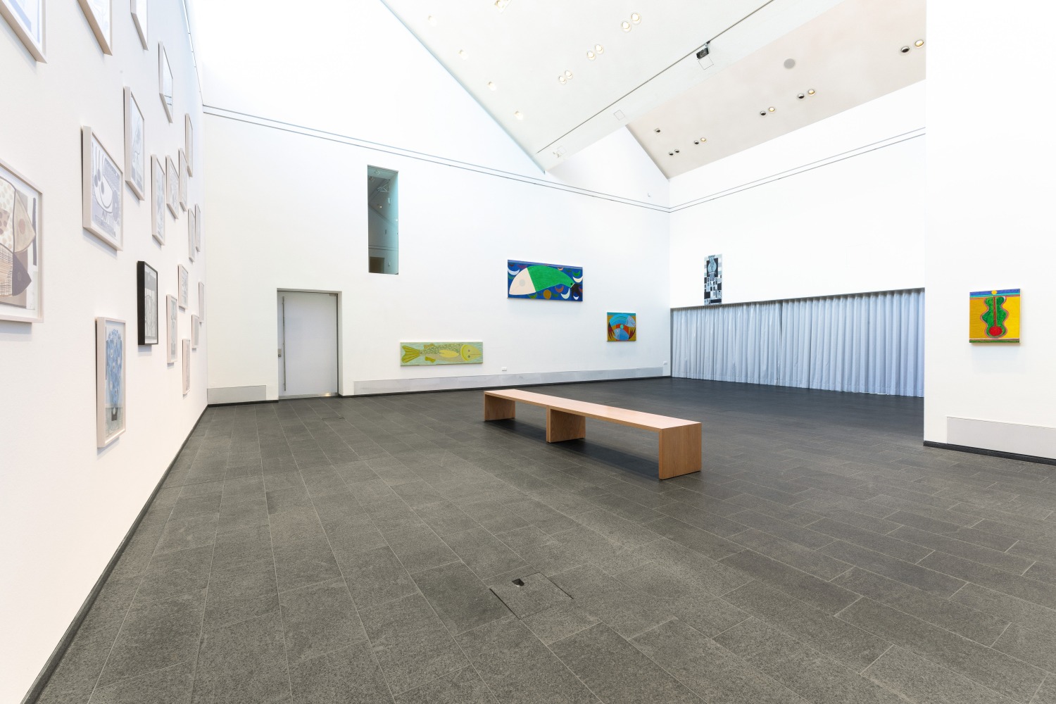 Installation view, Austin Eddy, Sea Song, Kunsthalle Emden, Emden, 2025
